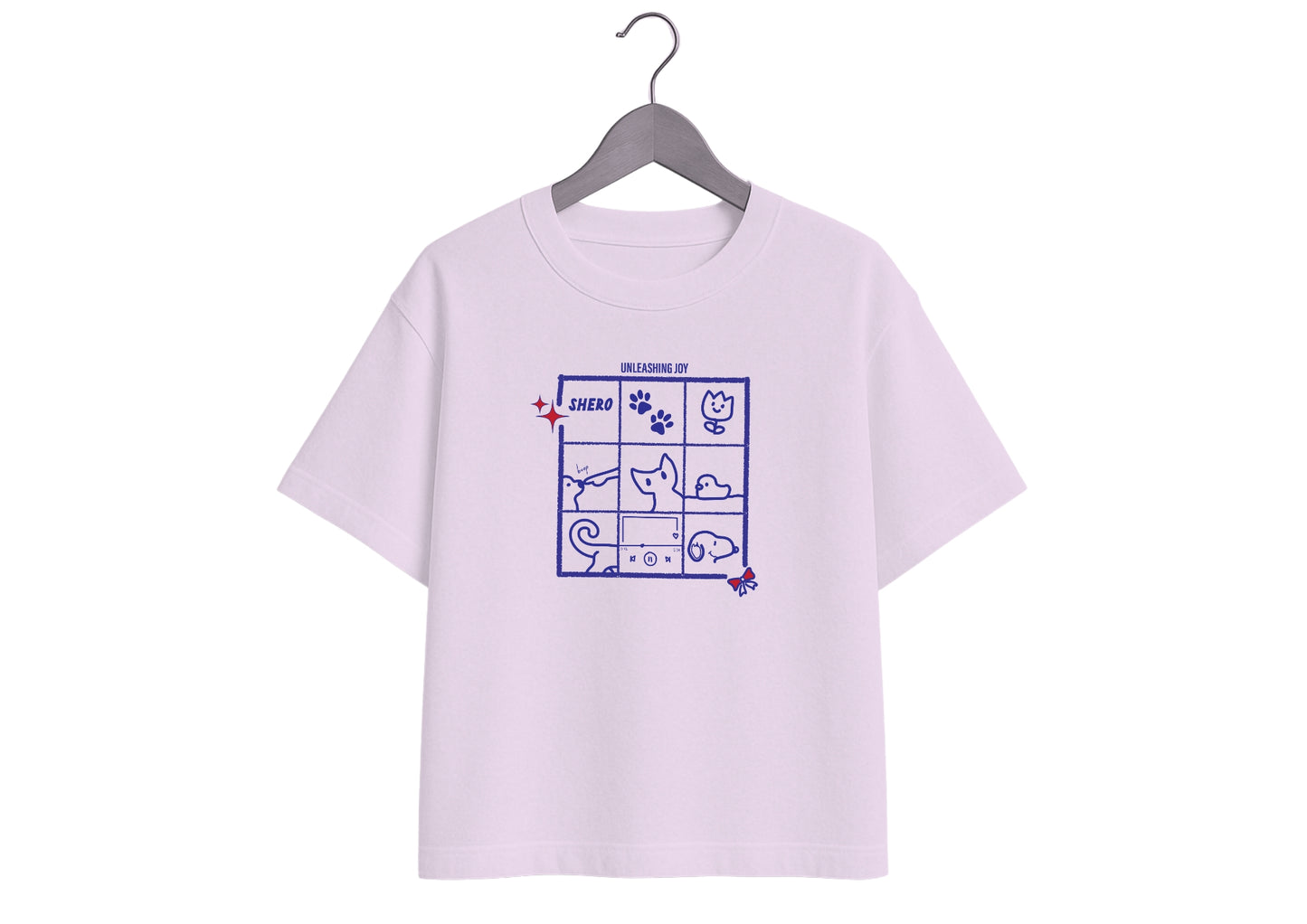 Unleashing Joy Oversized T-shirt