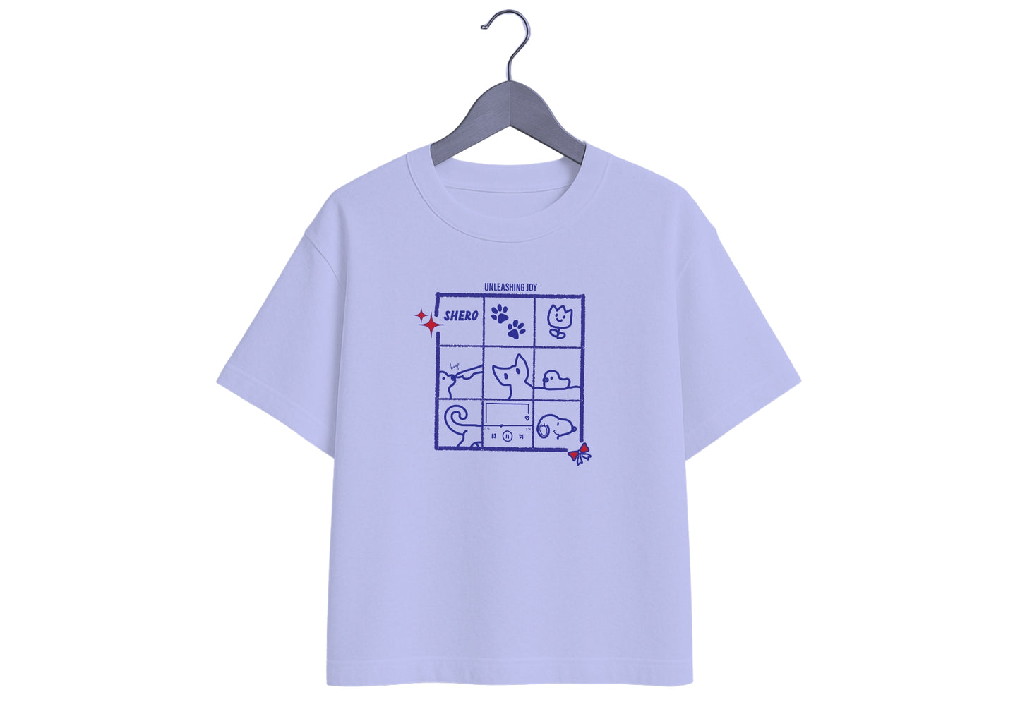 Unleashing Joy Oversized T-shirt