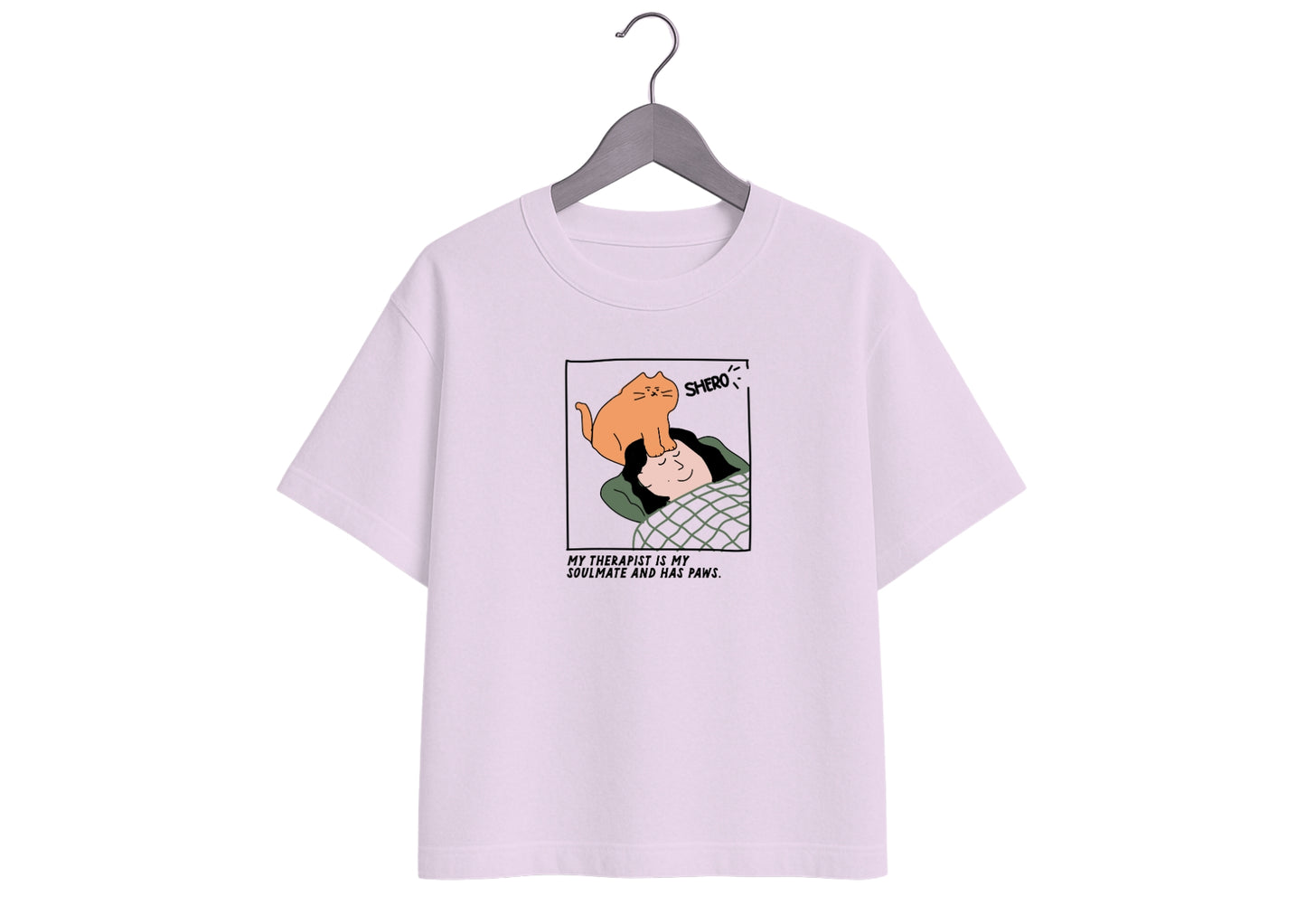 Therapist Cat Oversized T-Shirt