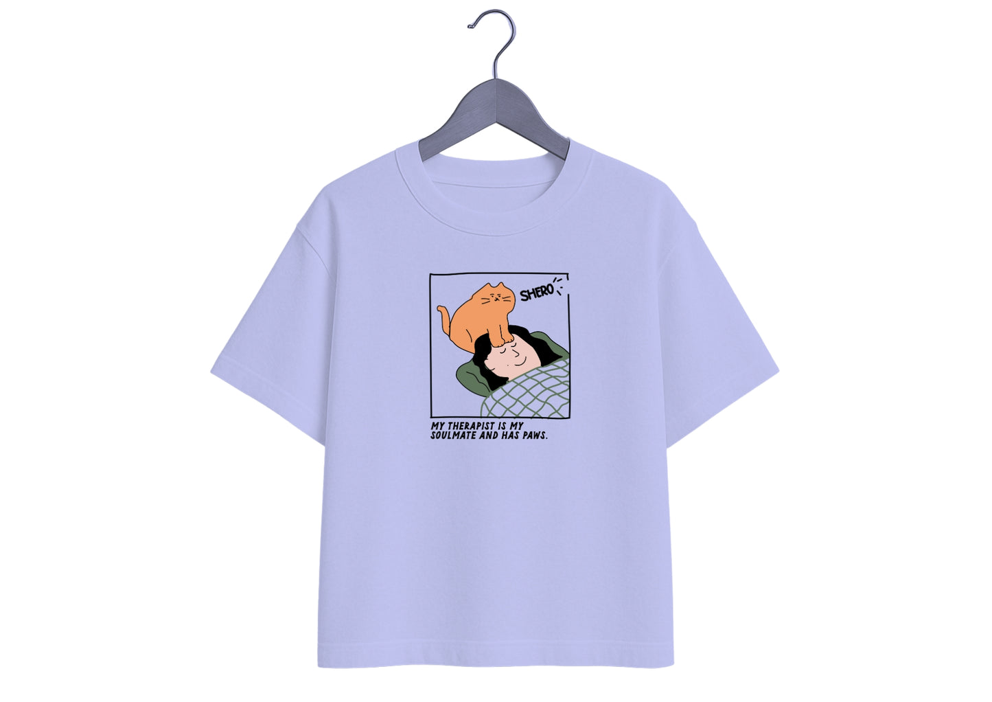 Therapist Cat Oversized T-Shirt