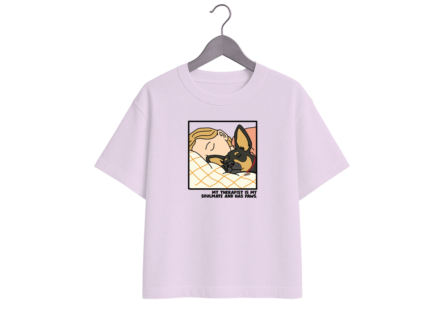 Therapist Dog Oversized T-shirt