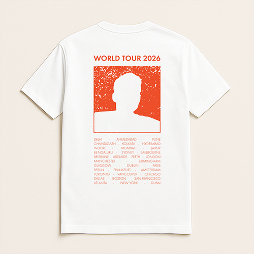 AJ Dastakhat World Tour Tee ed. 1.5 (White)