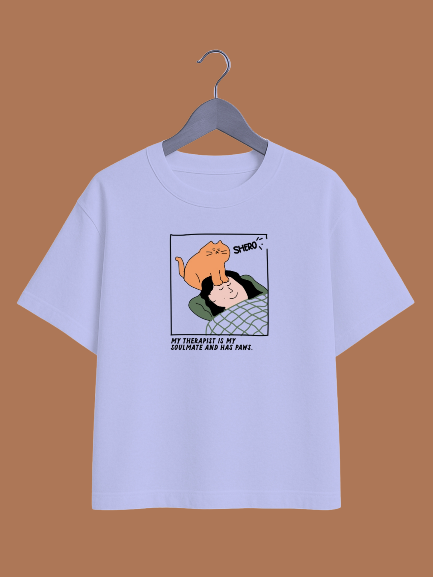 Therapist Cat Oversized T-Shirt