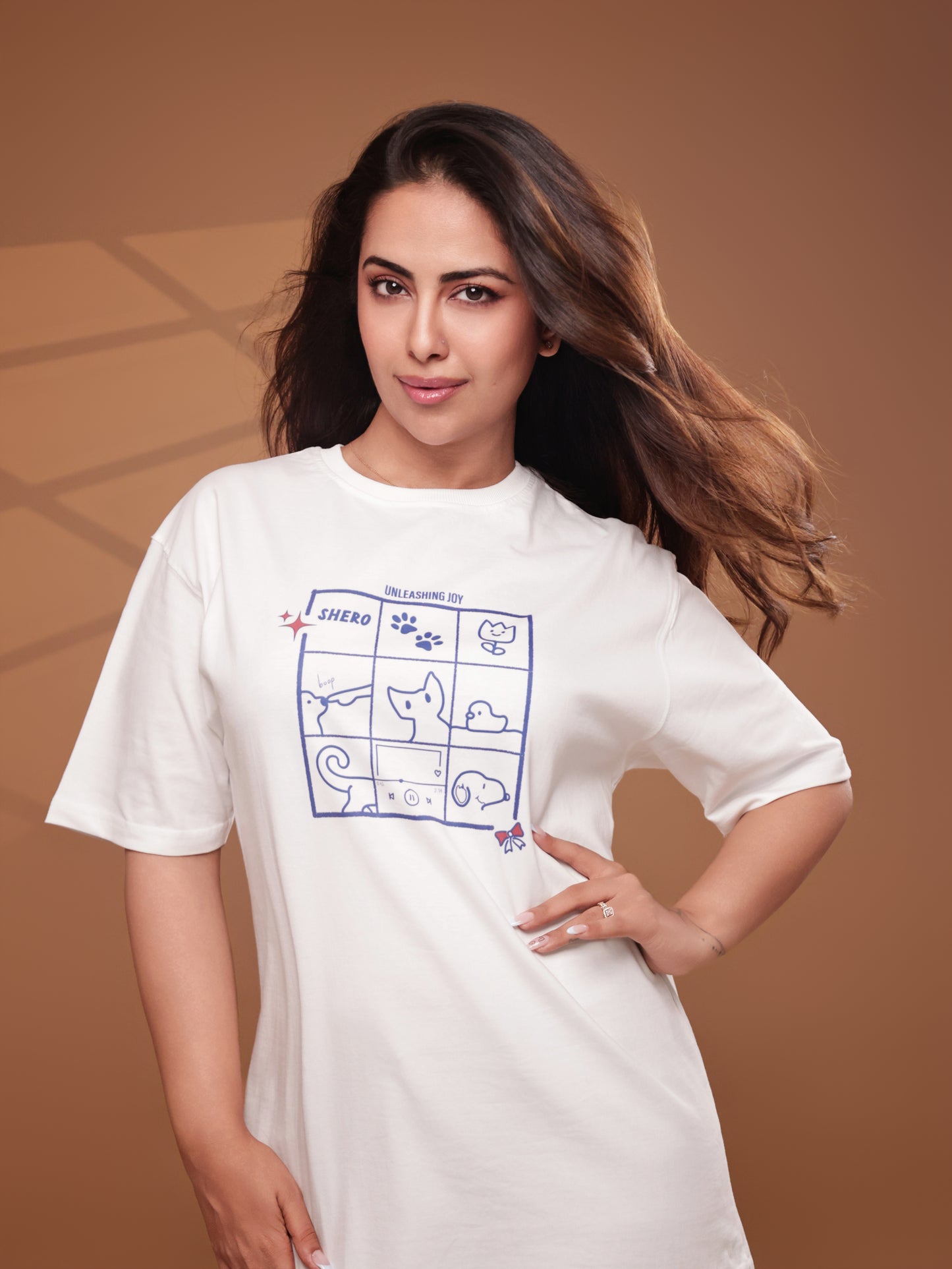 Unleashing Joy Oversized T-shirt
