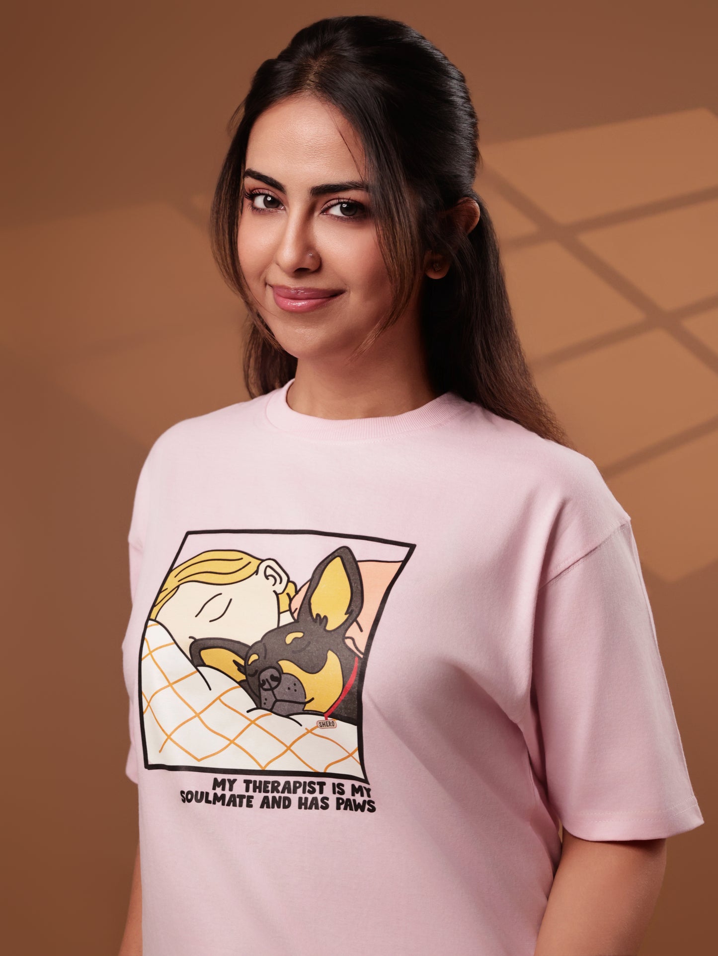 Therapist Dog Oversized T-shirt