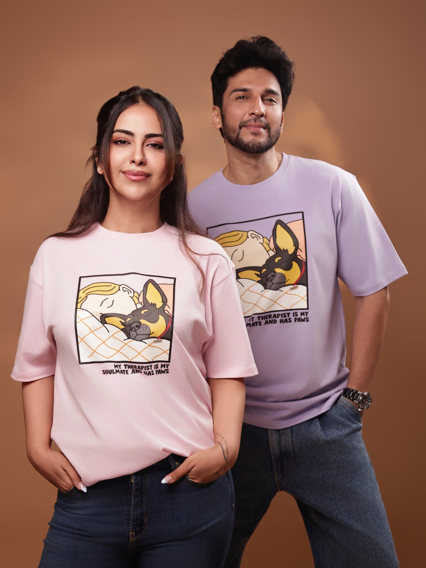 Therapist Dog Oversized T-shirt