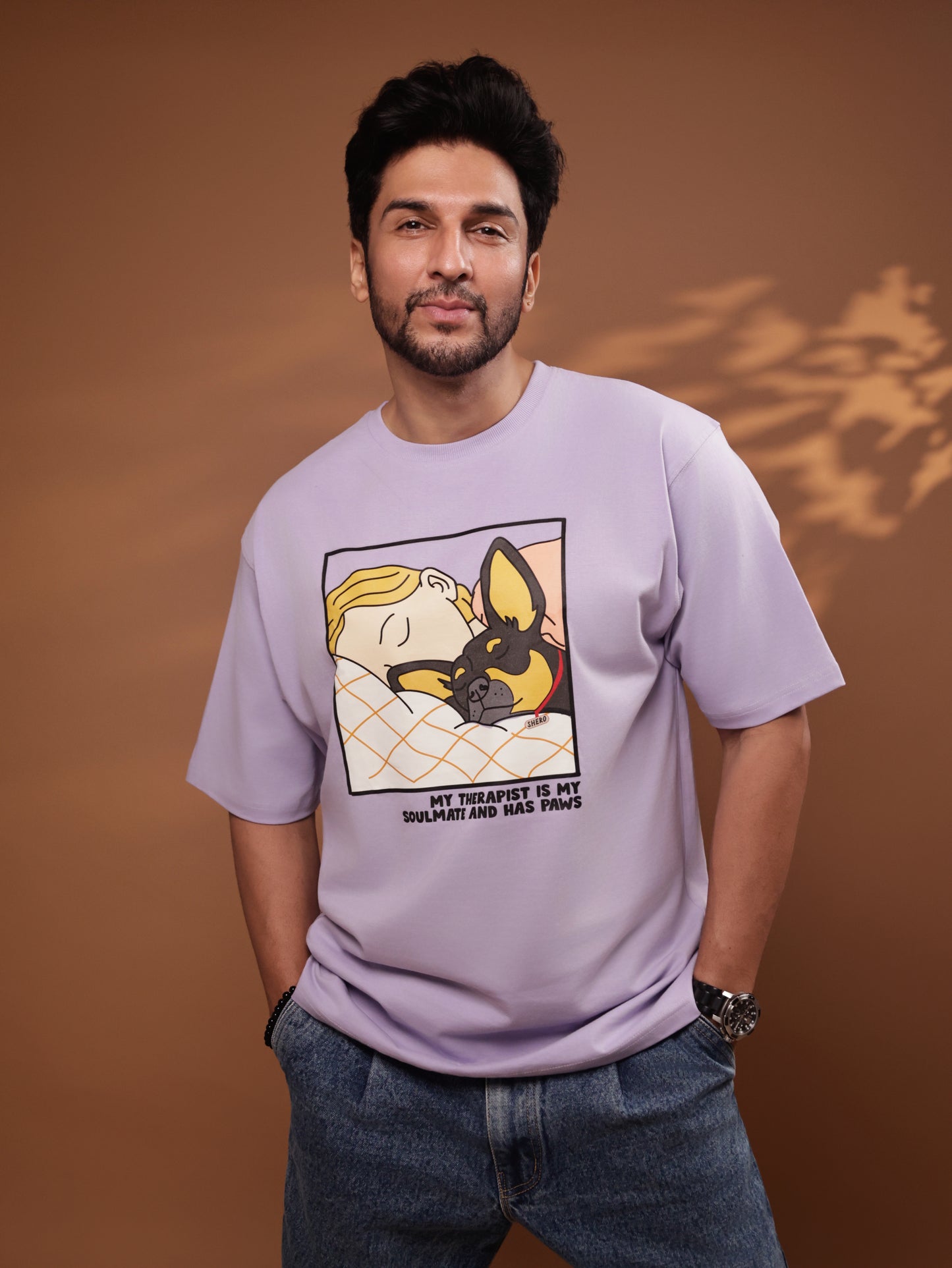 Therapist Dog Oversized T-shirt