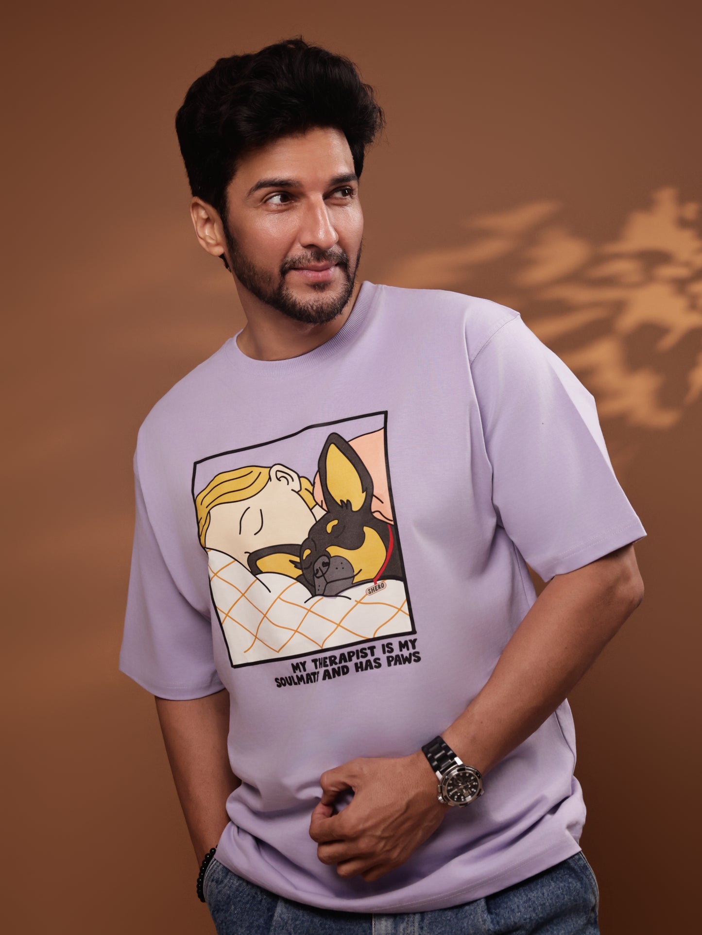 Therapist Dog Oversized T-shirt
