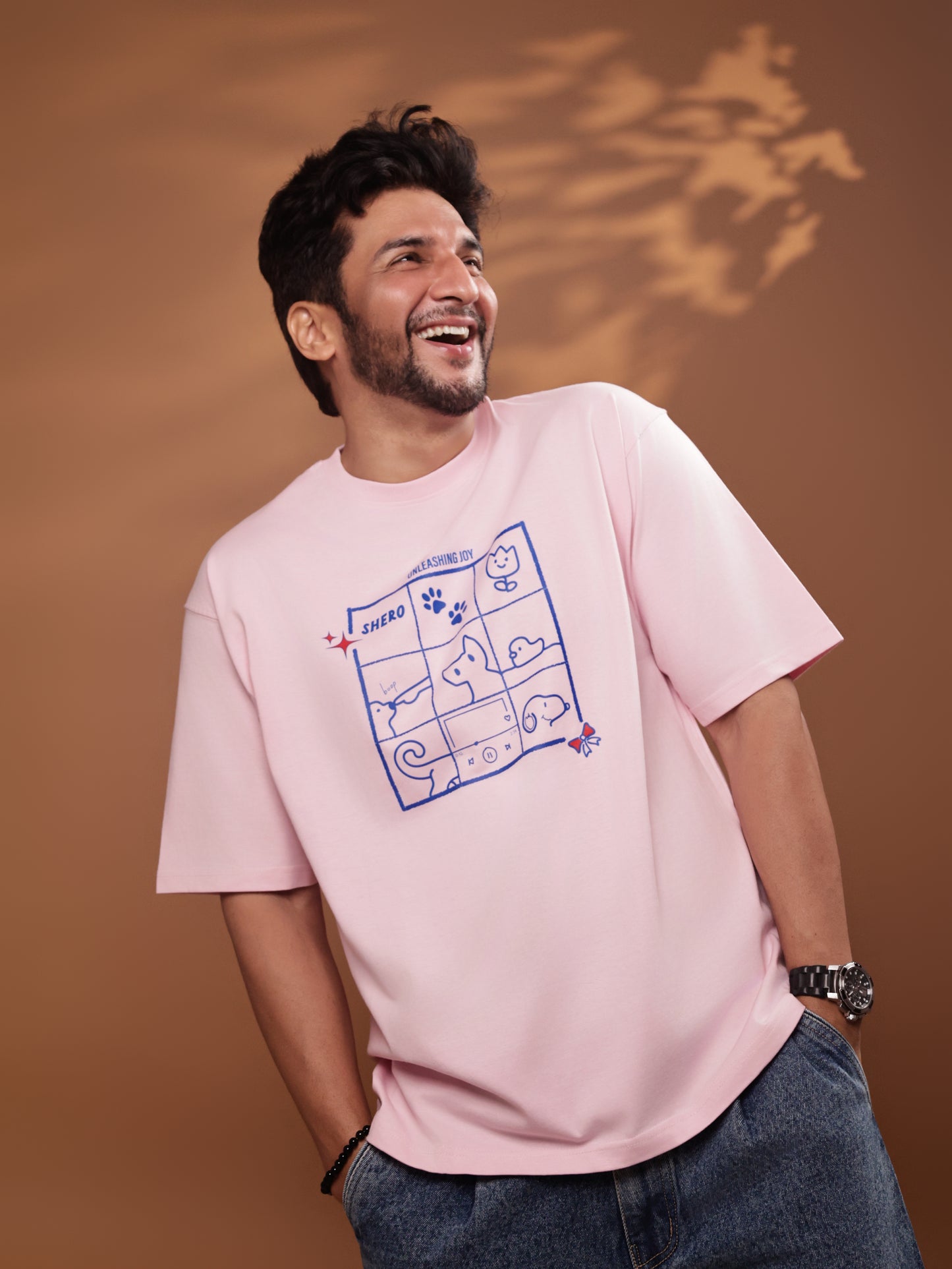 Unleashing Joy Oversized T-shirt