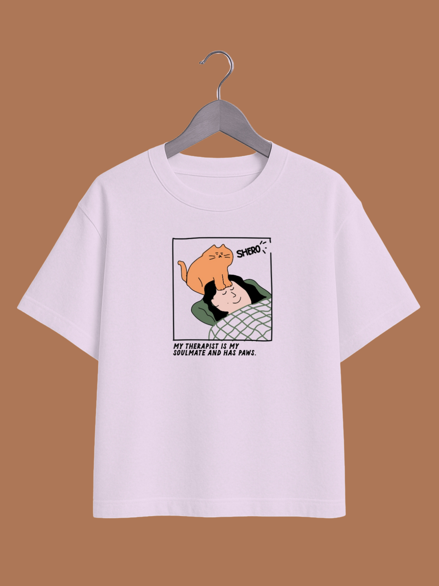 Therapist Cat Oversized T-Shirt