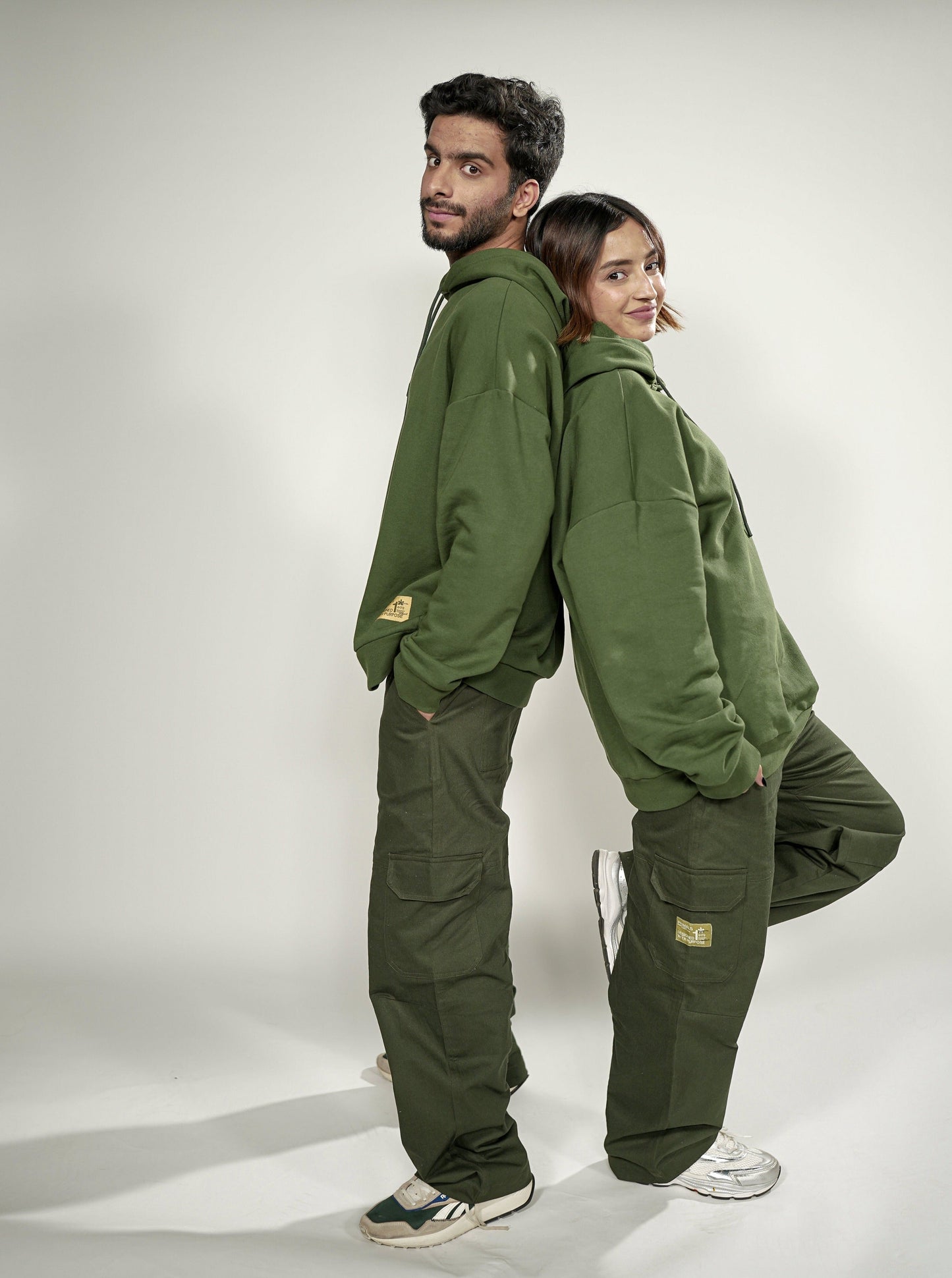 Olive Green Cargo Pants