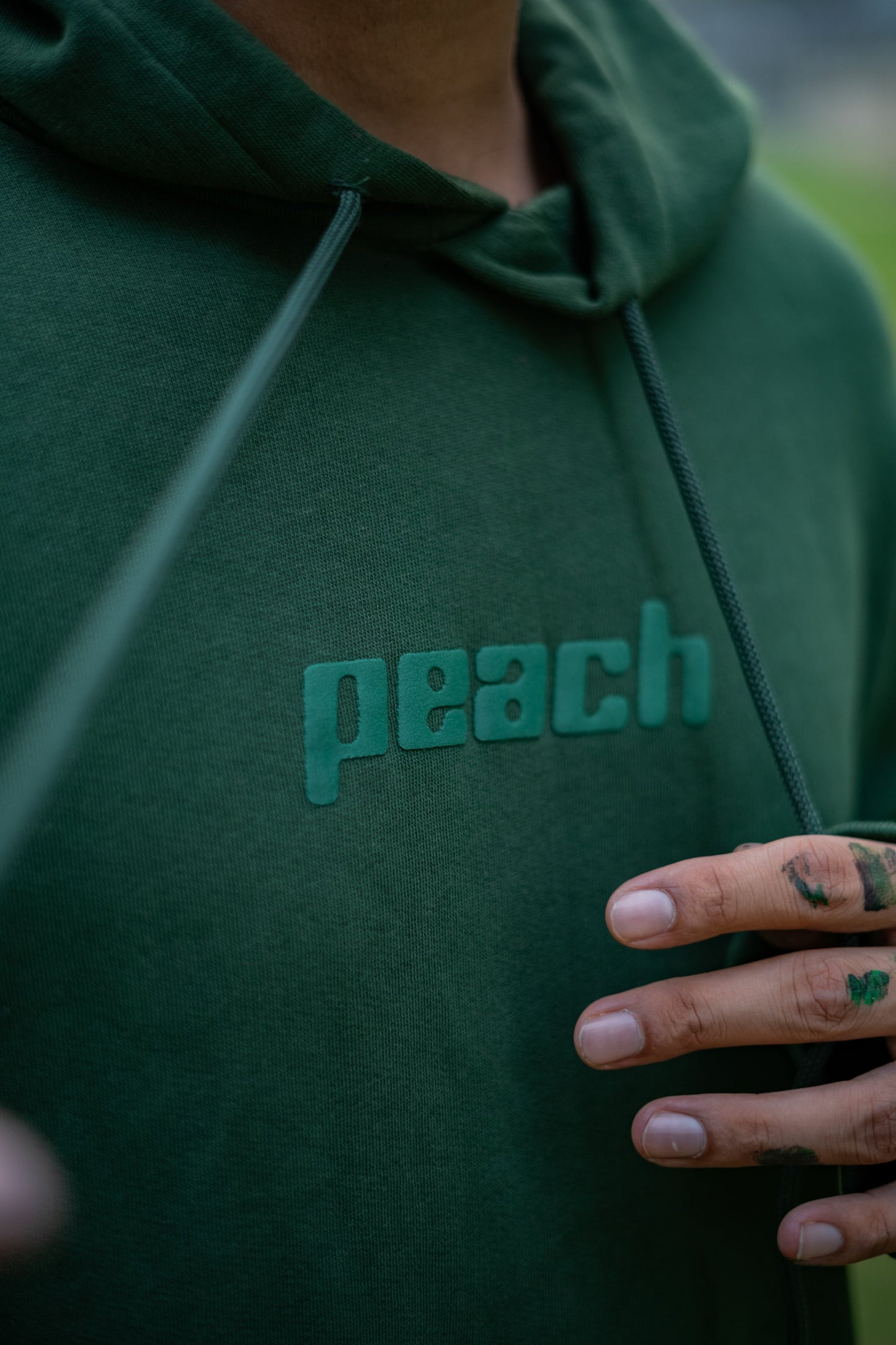 Abundant Green Oversized Hoodie