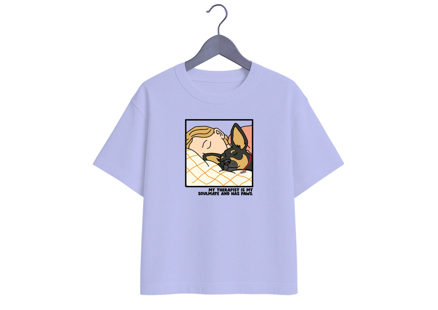 Therapist Dog Oversized T-shirt