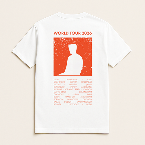AJ Dastakhat World Tour Tee ed. 2.5 (White)