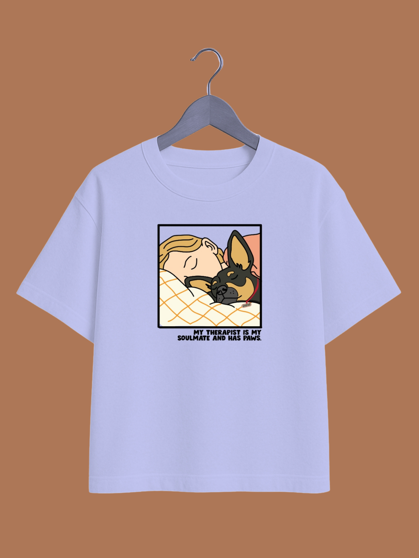 Therapist Dog Oversized T-shirt