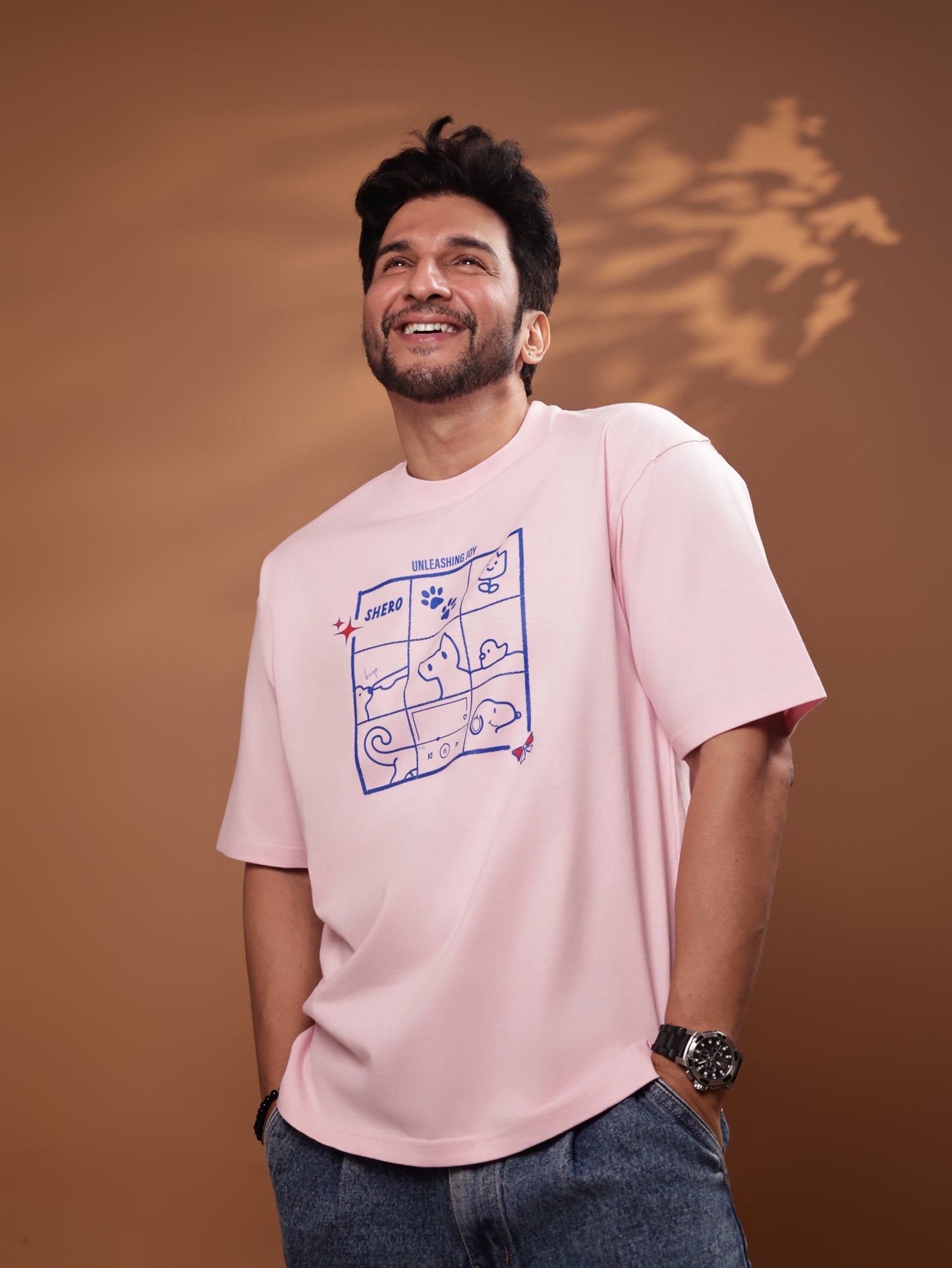 Unleashing Joy Oversized T-shirt