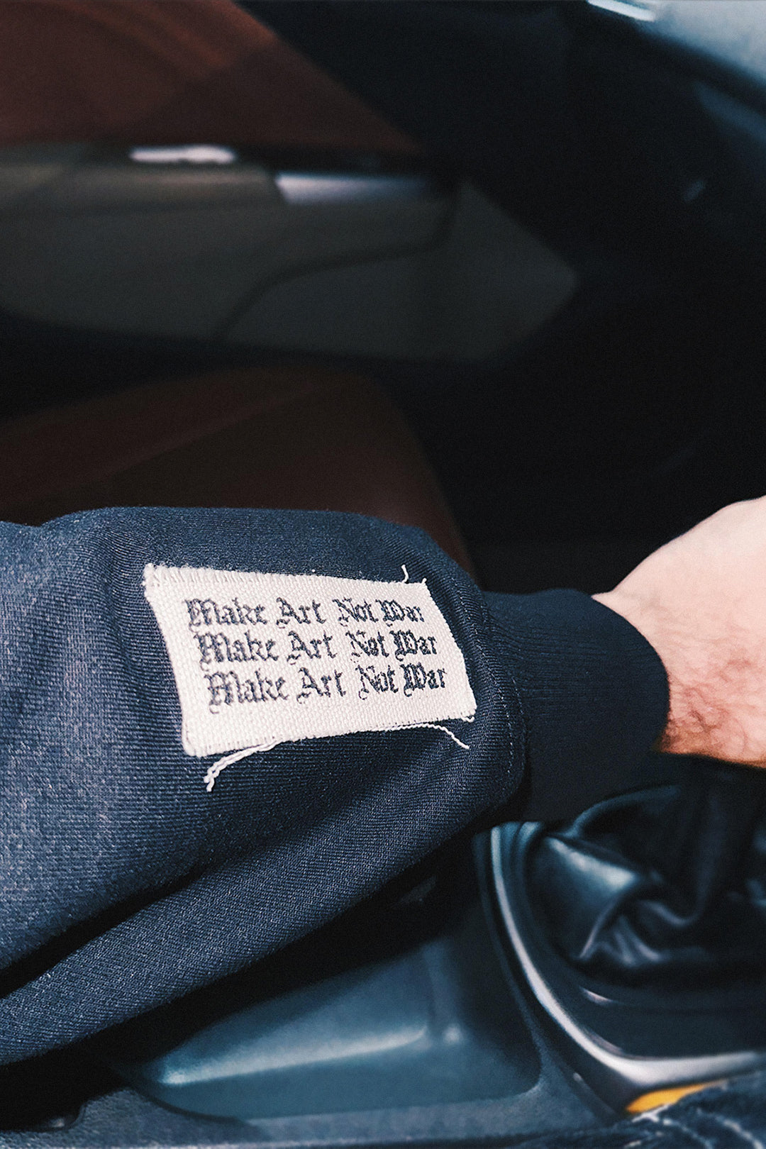 Not War Quarter Zipper