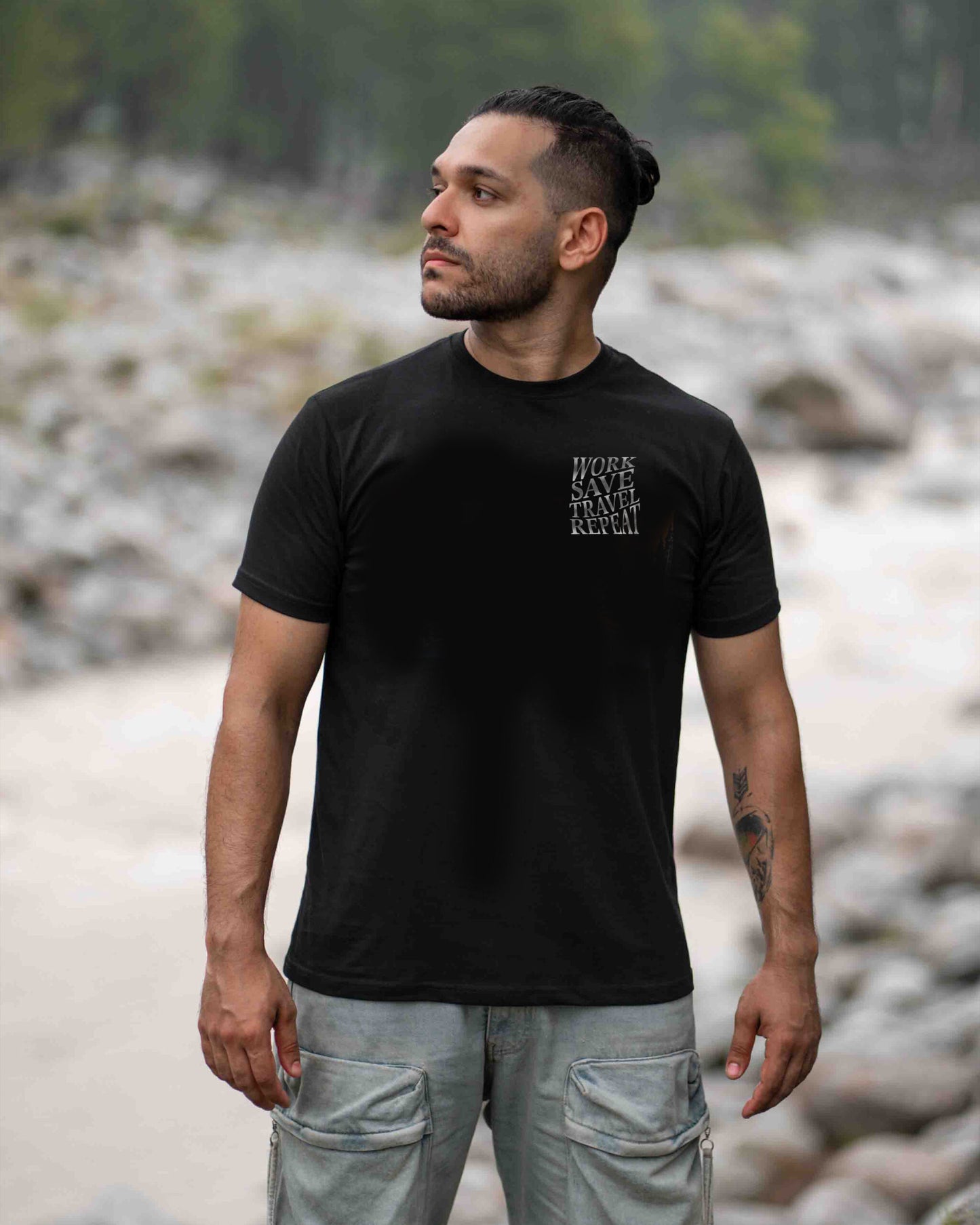 Work, Save, Travel, Repeat T-Shirt