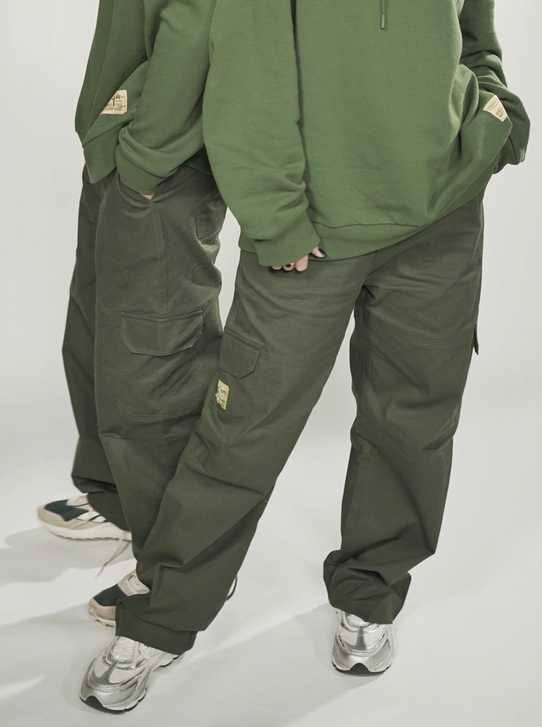 Olive Green Cargo Pants