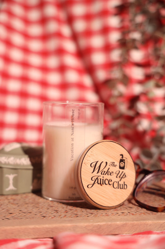 The Wake Up Juice Candle