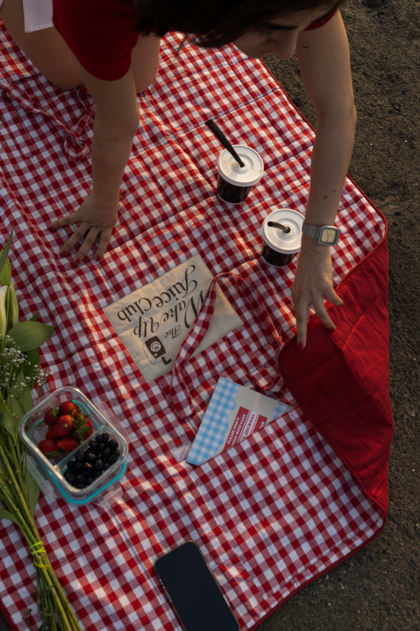 Picnic Blanket Tote
